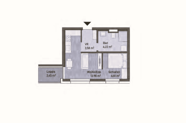 Terrassenwohnung kaufen in 8020 Graz Gries