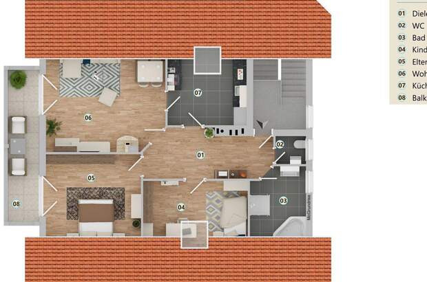 Wohnung mit Balkon mieten in 4600 Wels (Bild 1)