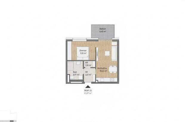 Wohnung mit Balkon kaufen in 8020 Graz (Bild 2)