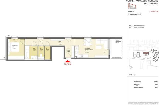 Wohnung mit Balkon mieten in 4713 Gallspach (Bild 5)