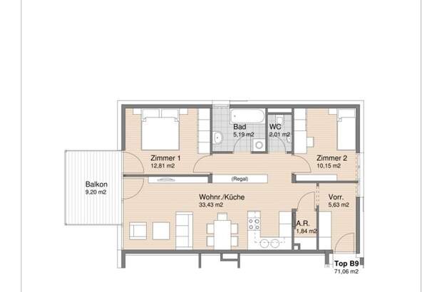 Wohnung mit Balkon kaufen in 6511 Zams (Bild 5)