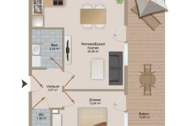 Mietwohnung in 8020 Graz (Bild 2)