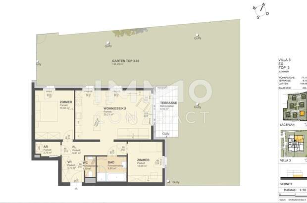 Terrassenwohnung kaufen in 3500 Krems (Bild 1)