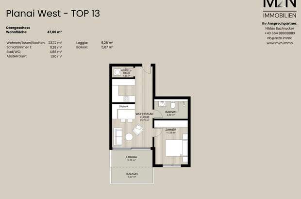 Wohnung mit Balkon kaufen in 8970 Schladming (Bild 4)