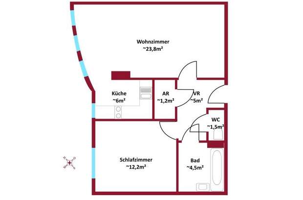 Eigentumswohnung in 1050 Wien (Bild 1)