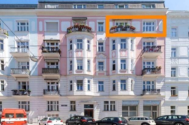 Altbauwohnung mit Balkon mieten in 1030 Wien (Bild 2)