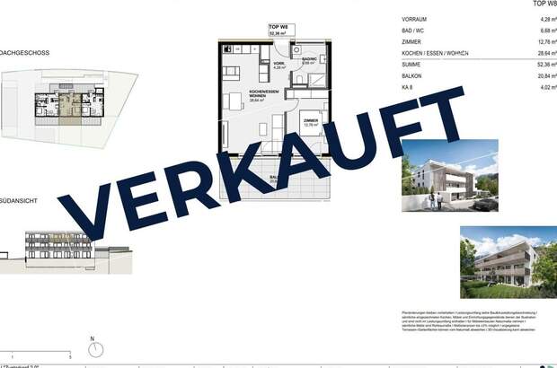 Wohnung mit Balkon kaufen in 6067 Absam (Bild 1)