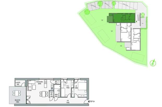 Wohnung mit Balkon kaufen in 8580 Pichling (Bild 5)