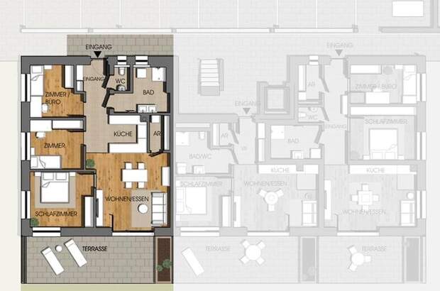 Terrassenwohnung kaufen in 9601 Arnoldstein (Bild 4)
