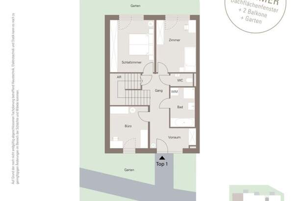 Wohnung mit Balkon kaufen in 8010 Graz (Bild 5)