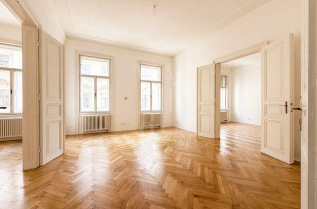 Altbauwohnung mit Balkon mieten in 1070 Wien (Bild 1)