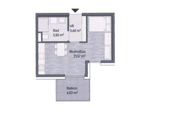 Wohnung mit Balkon kaufen in 8010 Graz Jakomini