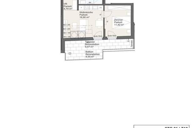 Terrassenwohnung kaufen in 1210 Wien (Bild 3)