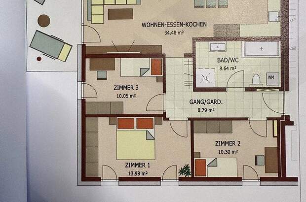 Terrassenwohnung mieten in 6850 Dornbirn (Bild 5)