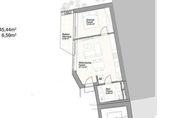 Altbauwohnung mit Balkon kaufen in 4020 Linz (Bild 4)