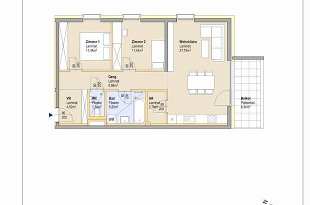 Wohnung mieten in 3203 Rabenstein (Bild 4)