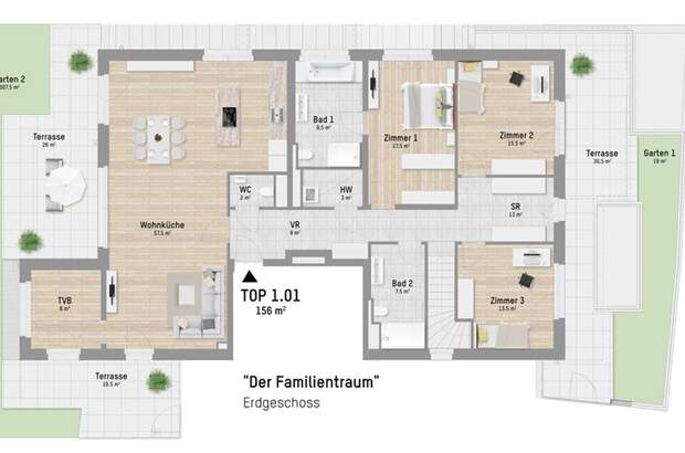 Wohnung kaufen in 1220 Wien (Bild 3)
