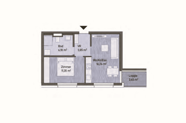Terrassenwohnung kaufen in 8020 Graz Gries