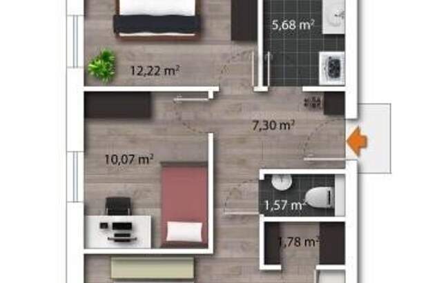 Wohnung mit Balkon kaufen in 6300 Wörgl (Bild 2)
