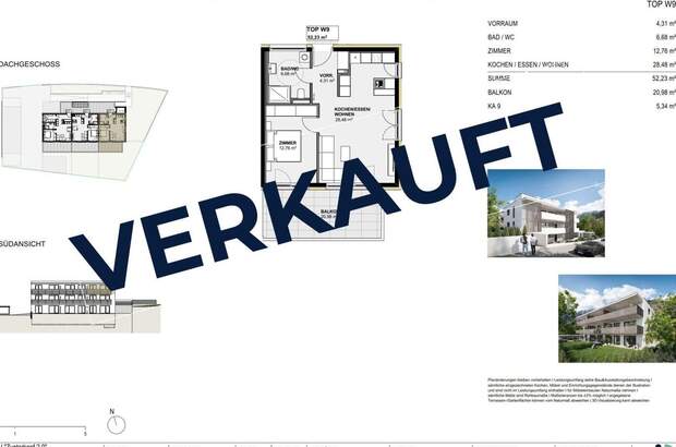 Wohnung mit Balkon kaufen in 6067 Absam (Bild 1)