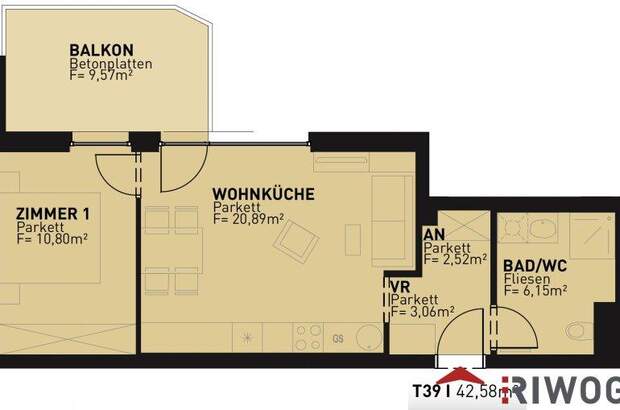 Terrassenwohnung kaufen in 1210 Wien (Bild 1)