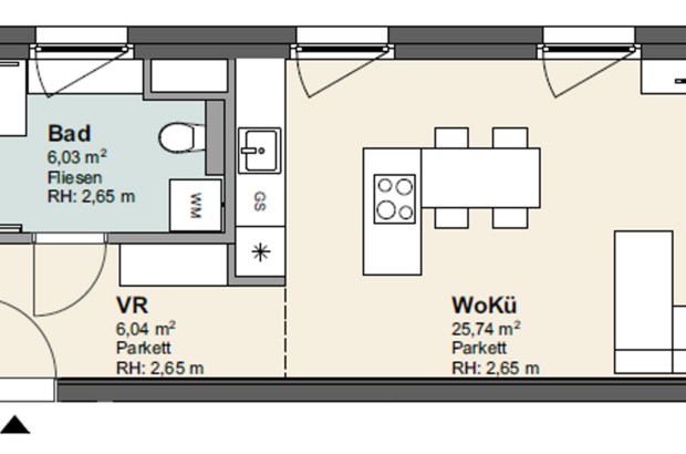 Wohnung mit Balkon mieten in 3500 Krems (Bild 5)