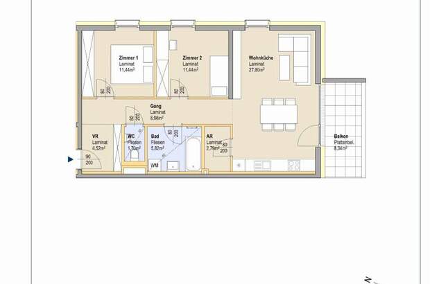 Wohnung mieten in 3203 Rabenstein (Bild 4)
