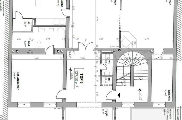 Terrassenwohnung mieten in 1130 Wien (Bild 4)
