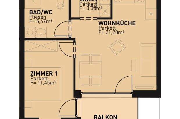 Terrassenwohnung kaufen in 1210 Wien (Bild 1)