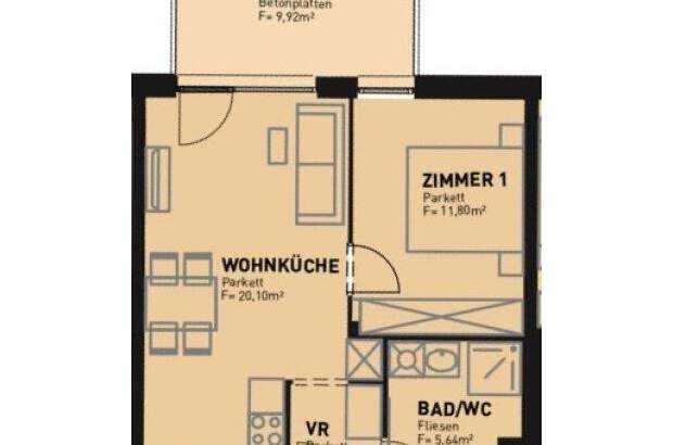 Terrassenwohnung kaufen in 1210 Wien (Bild 1)