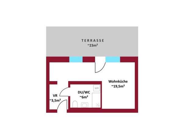 Terrassenwohnung kaufen in 1220 Wien