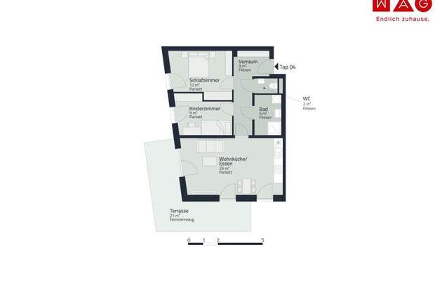 Terrassenwohnung mieten in 8055 Graz (Bild 5)