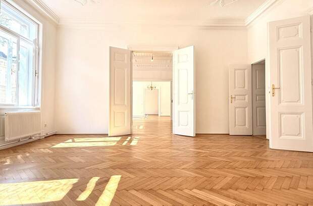 Altbauwohnung mit Balkon mieten in 1040 Wien (Bild 4)