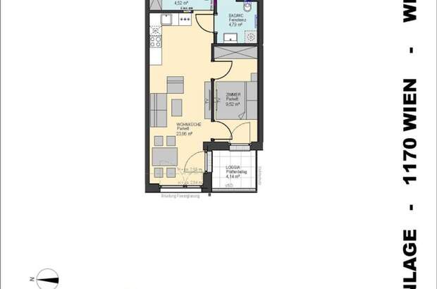 Wohnung mit Balkon kaufen in 1170 Wien (Bild 2)