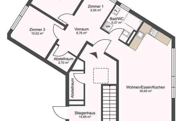 Wohnung mit Balkon mieten in 9900 Lienz (Bild 4)