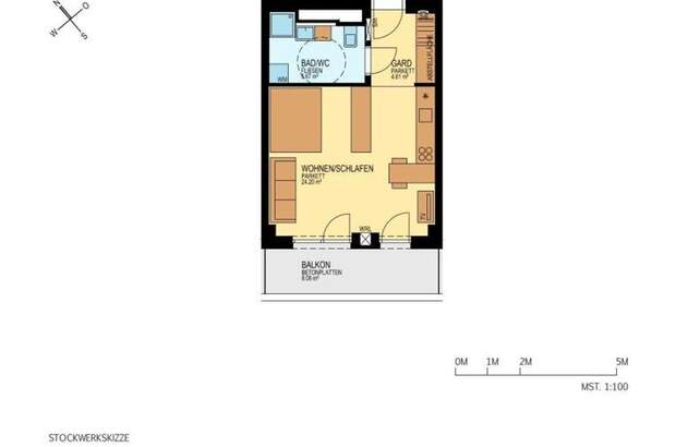 Wohnung mit Balkon mieten in 4040 Linz (Bild 4)