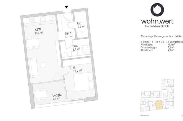 Wohnung mieten in 6800 Feldkirch (Bild 5)