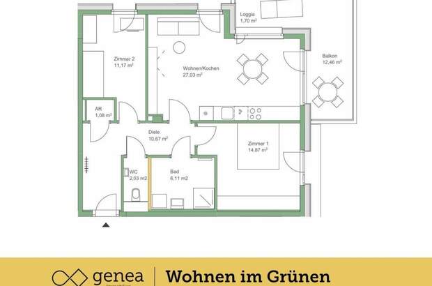 Wohnung mit Balkon kaufen in 8010 Graz (Bild 3)