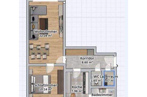 Terrassenwohnung kaufen in 2500 Baden (Bild 5)