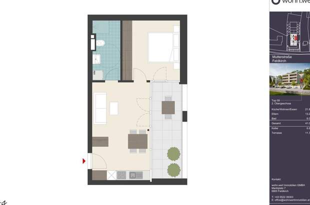 Eigentumswohnung in 6800 Feldkirch (Bild 2)