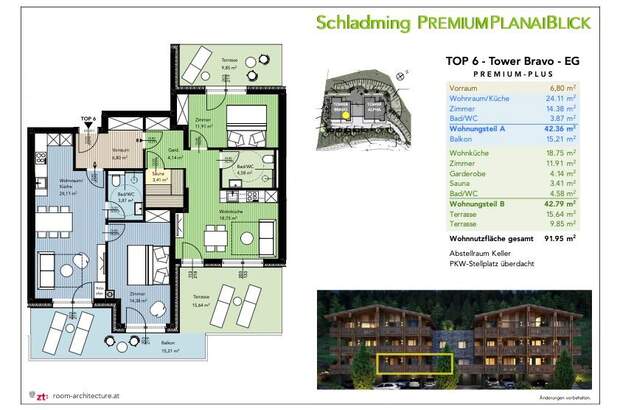 Terrassenwohnung kaufen in 8970 Schladming (Bild 5)