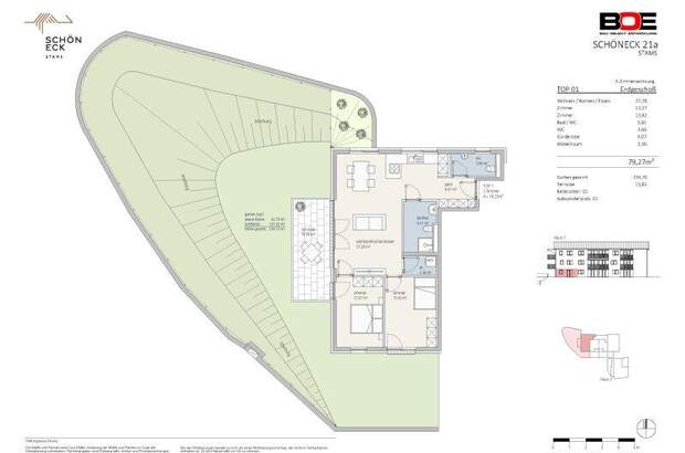 Terrassenwohnung kaufen in 6422 Stams (Bild 5)
