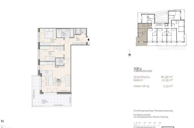 Wohnung mit Balkon kaufen in 9220 Velden (Bild 3)