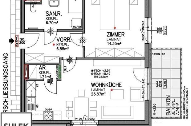 Wohnung mit Balkon mieten in 7000 Eisenstadt (Bild 2)