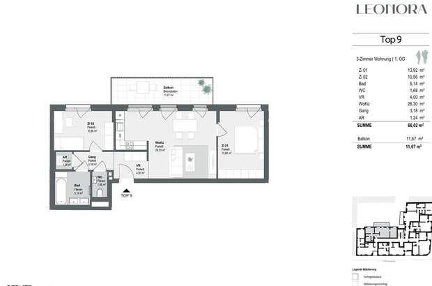Wohnung kaufen in 1170 Wien (Bild 2)