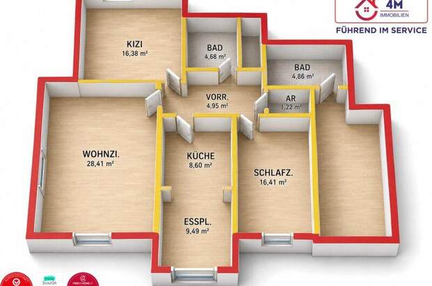 Eigentumswohnung in 2486 Pottendorf (Bild 3)
