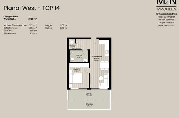Wohnung mit Balkon kaufen in 8970 Schladming (Bild 4)