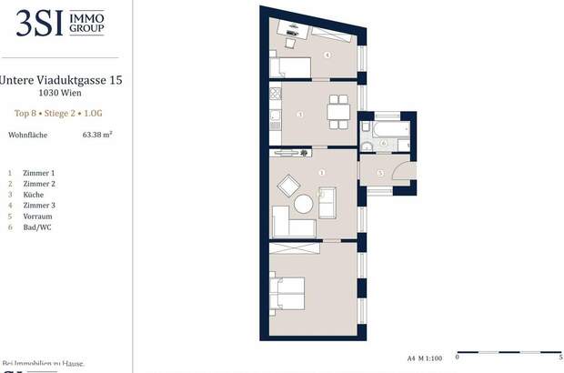Altbauwohnung kaufen in 1030 Wien (Bild 4)