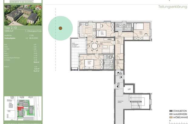 Wohnung mit Balkon kaufen in 83435 Bad Reichenhall (Bild 2)