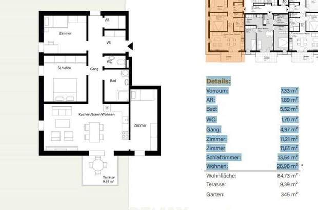 Wohnung kaufen in 9523 Landskron (Bild 2)